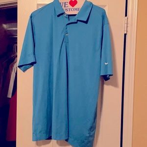 Men’s Nike blue polo golf